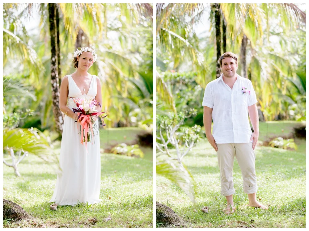 Kristen and Chris's Destination Wedding at Popa Paradise in Isla Popa, Panama
