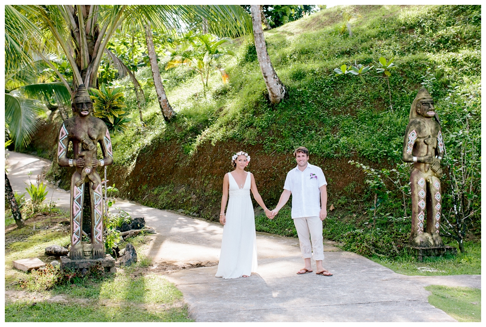 Kristen and Chris's Destination Wedding at Popa Paradise in Isla Popa, Panama