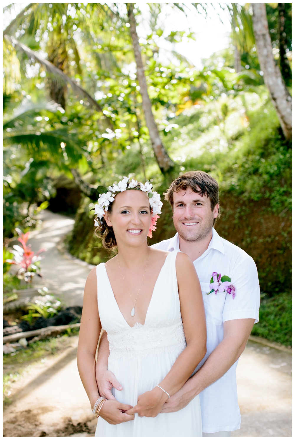 Kristen and Chris's Destination Wedding at Popa Paradise in Isla Popa, Panama
