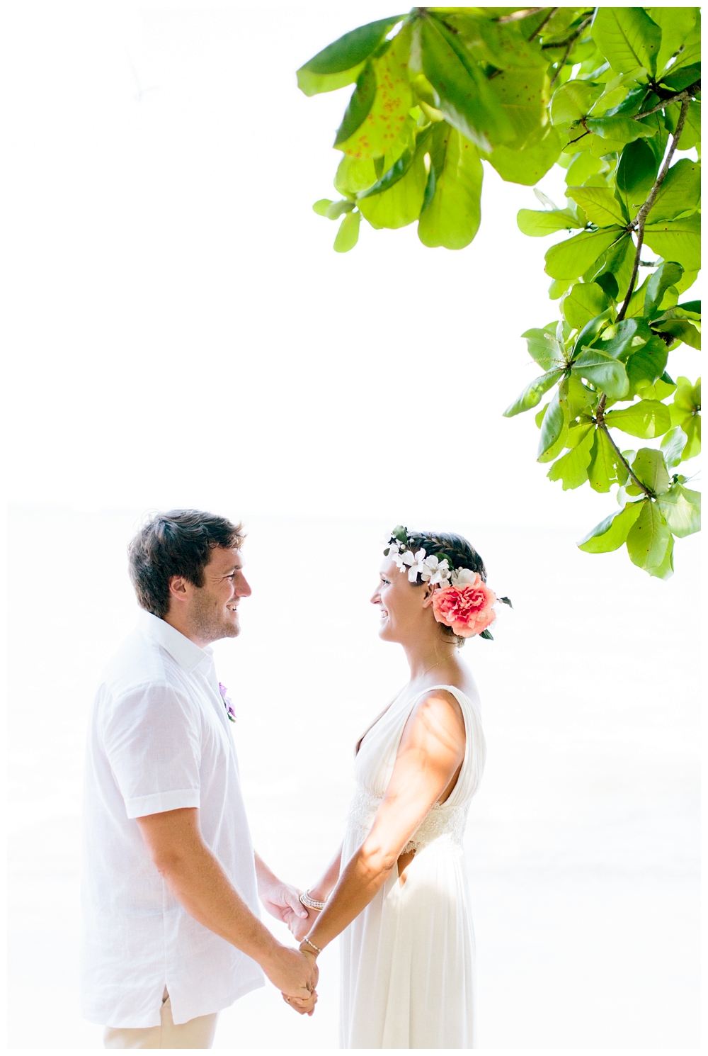 Kristen and Chris's Destination Wedding at Popa Paradise in Isla Popa, Panama