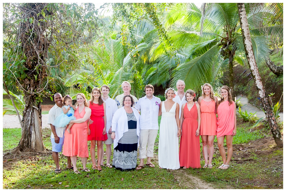 Kristen and Chris's Destination Wedding at Popa Paradise in Isla Popa, Panama