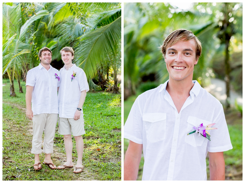 Kristen and Chris's Destination Wedding at Popa Paradise in Isla Popa, Panama