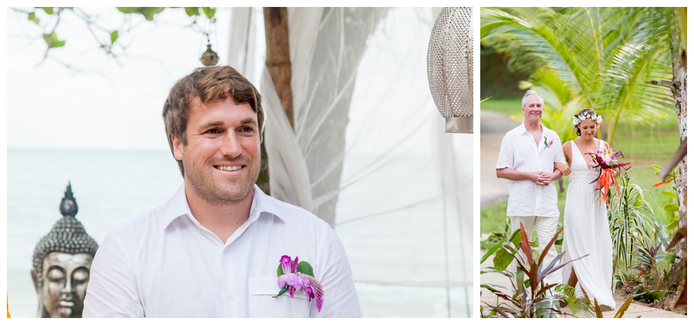Kristen and Chris's Destination Wedding at Popa Paradise in Isla Popa, Panama