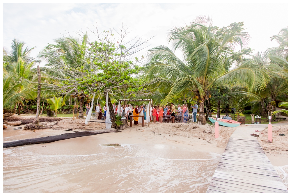 Kristen and Chris's Destination Wedding at Popa Paradise in Isla Popa, Panama