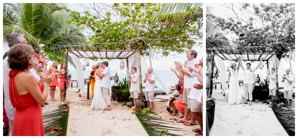 Kristen and Chris's Destination Wedding at Popa Paradise in Isla Popa, Panama