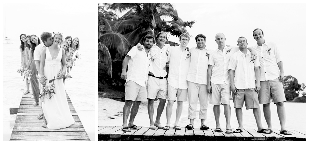 Kristen and Chris's Destination Wedding at Popa Paradise in Isla Popa, Panama