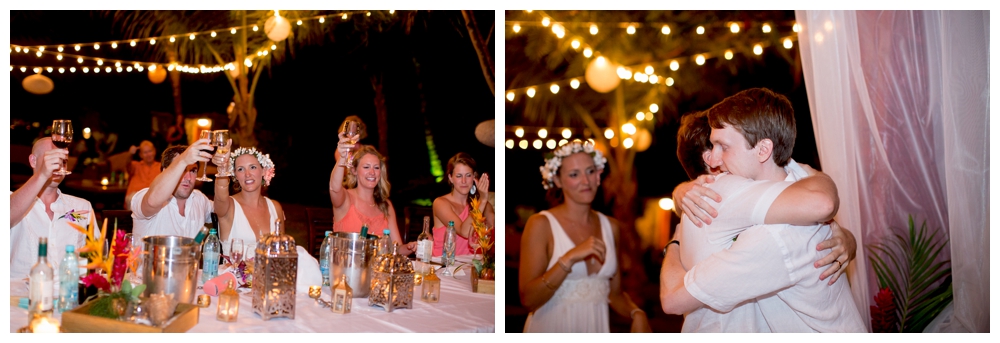 Kristen and Chris's Destination Wedding at Popa Paradise in Isla Popa, Panama