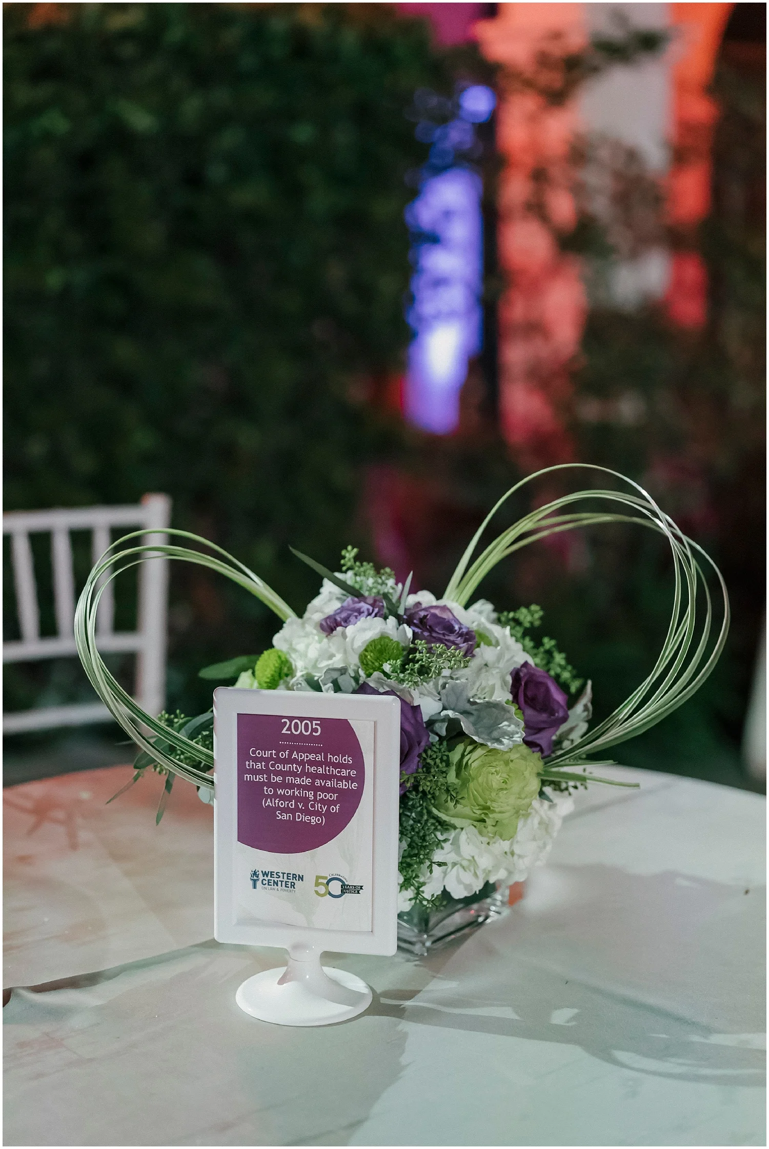 Western Center on Law & Poverty's 50th Anniversary Garden Party