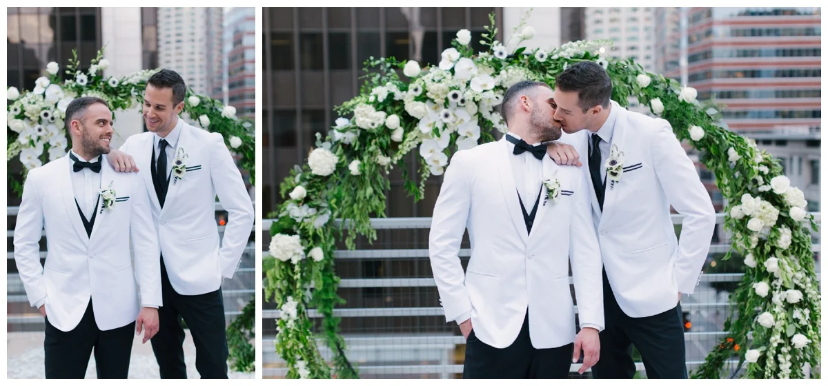 His and His Black and White Insppiration Photoshoot by Aurelia D