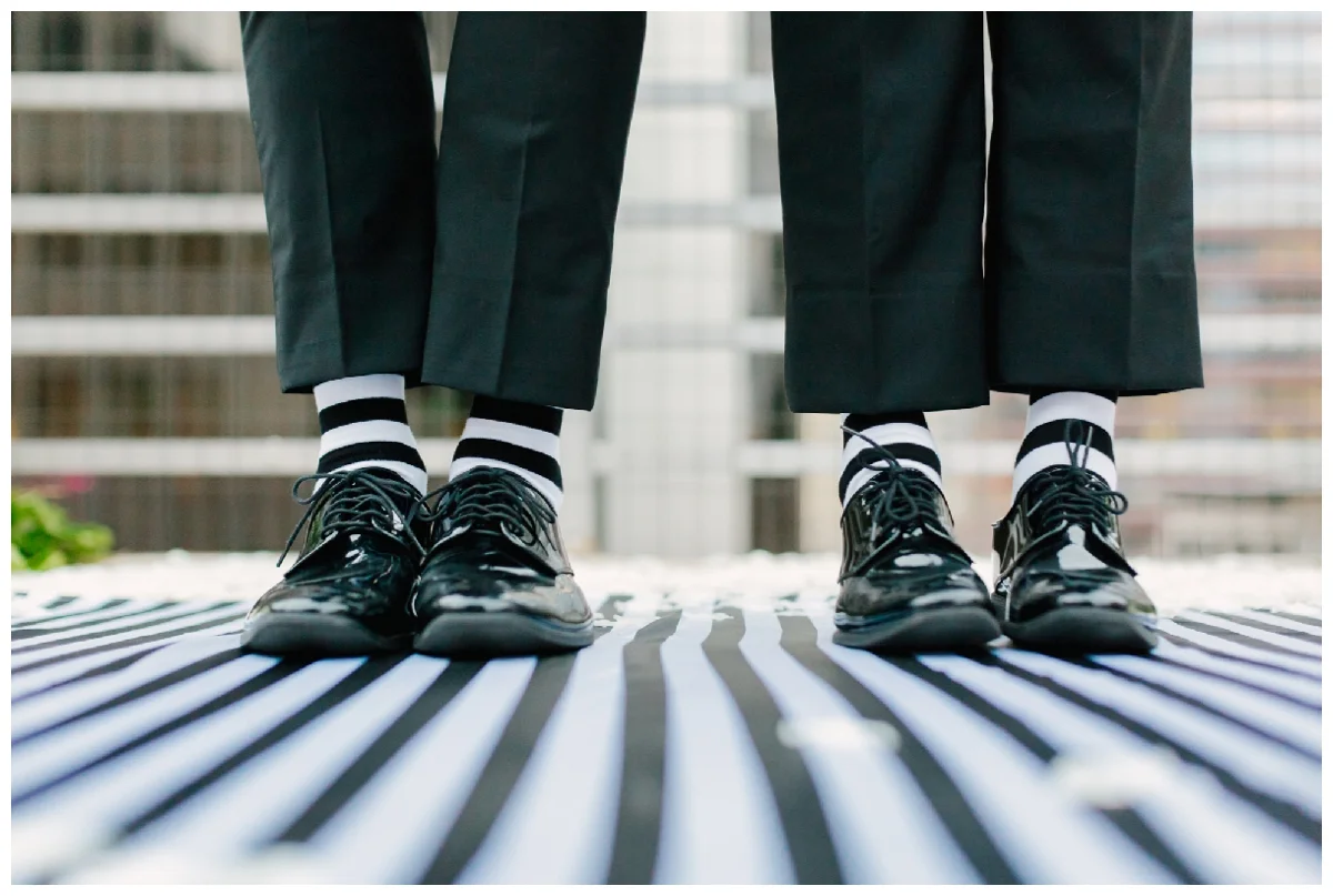 His and His Black and White Insppiration Photoshoot by Aurelia D