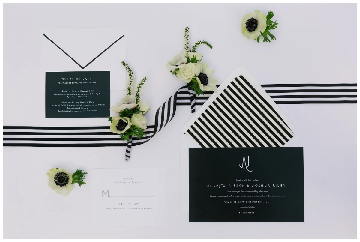 His and His Black and White Insppiration Photoshoot by Aurelia D