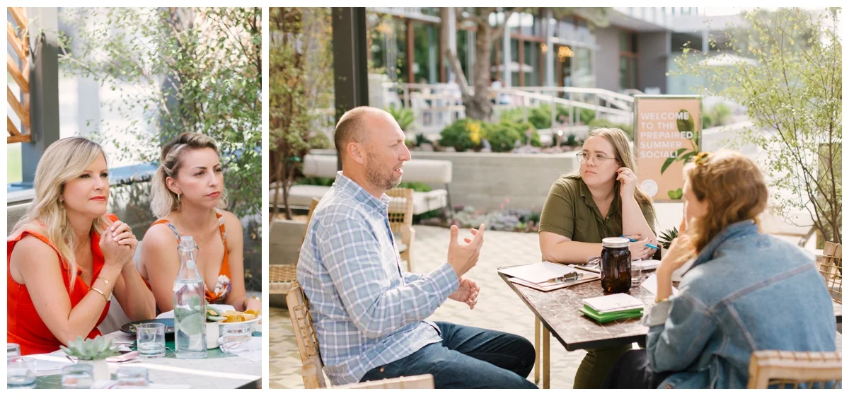 Prepaired Summer Social at Cafe Gratitude