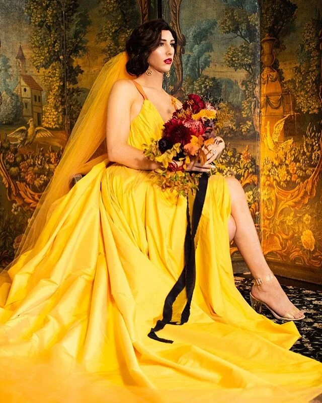 Honor the masculine and feminine in a of us, and build the world we want to live in. @beingbaden Embracing the duality of that expression so beautifully. •β β  πβ β published on @apracticalwedding 
Link below: “In the twelve years that I&rsqu