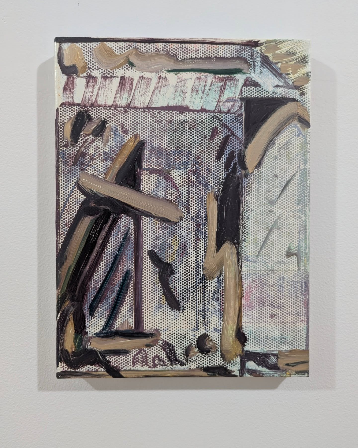 Beautiful paintings by @pierreobando at @starr.suites! &quot;Some kind...&quot; is on view until May 18th.