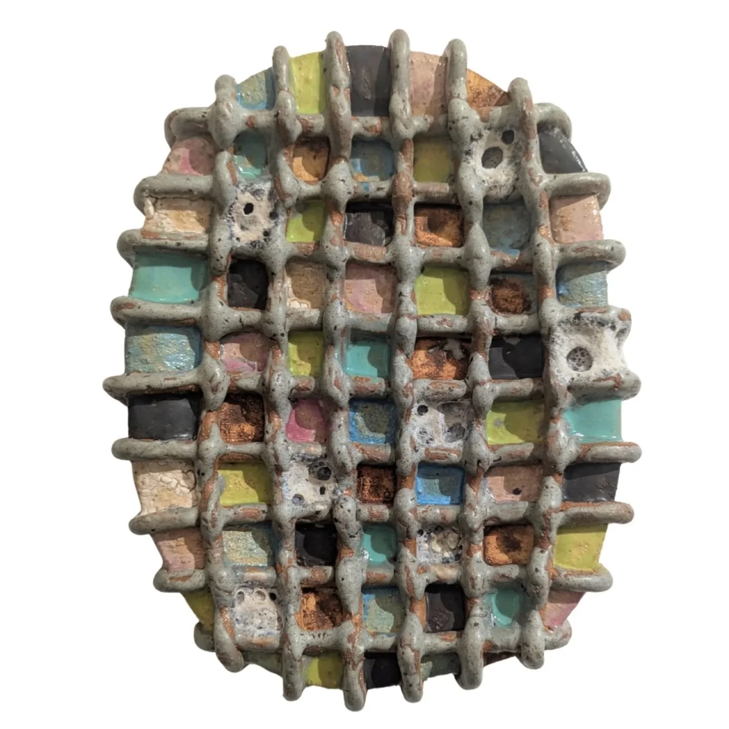 ELISA SOLIVEN @elisasg___
Hybrid House exhibit
On view - October 26, 2025
@mcbride_dillman

So glad to see your amazing work Elisa! Such beautiful textures, forms and color. Congratulations!