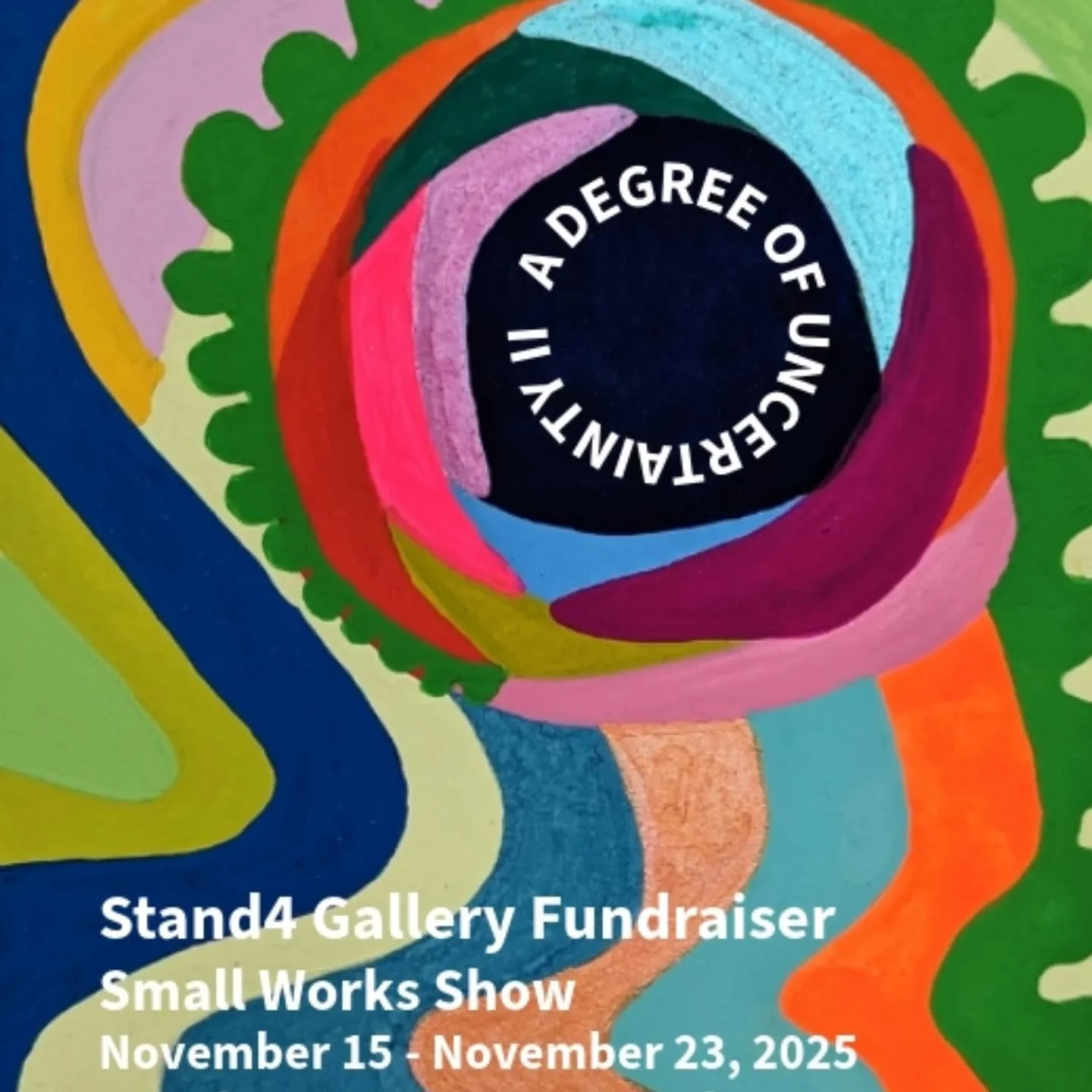 Thanks for all your support on my previous post of this work! 

Check out the postcard for the fundraiser and all the participating artists. This link will work on Sat. Nov 15 to make purchases.

 https://stand4-gallery.square.site/s/shop
@stand4gall