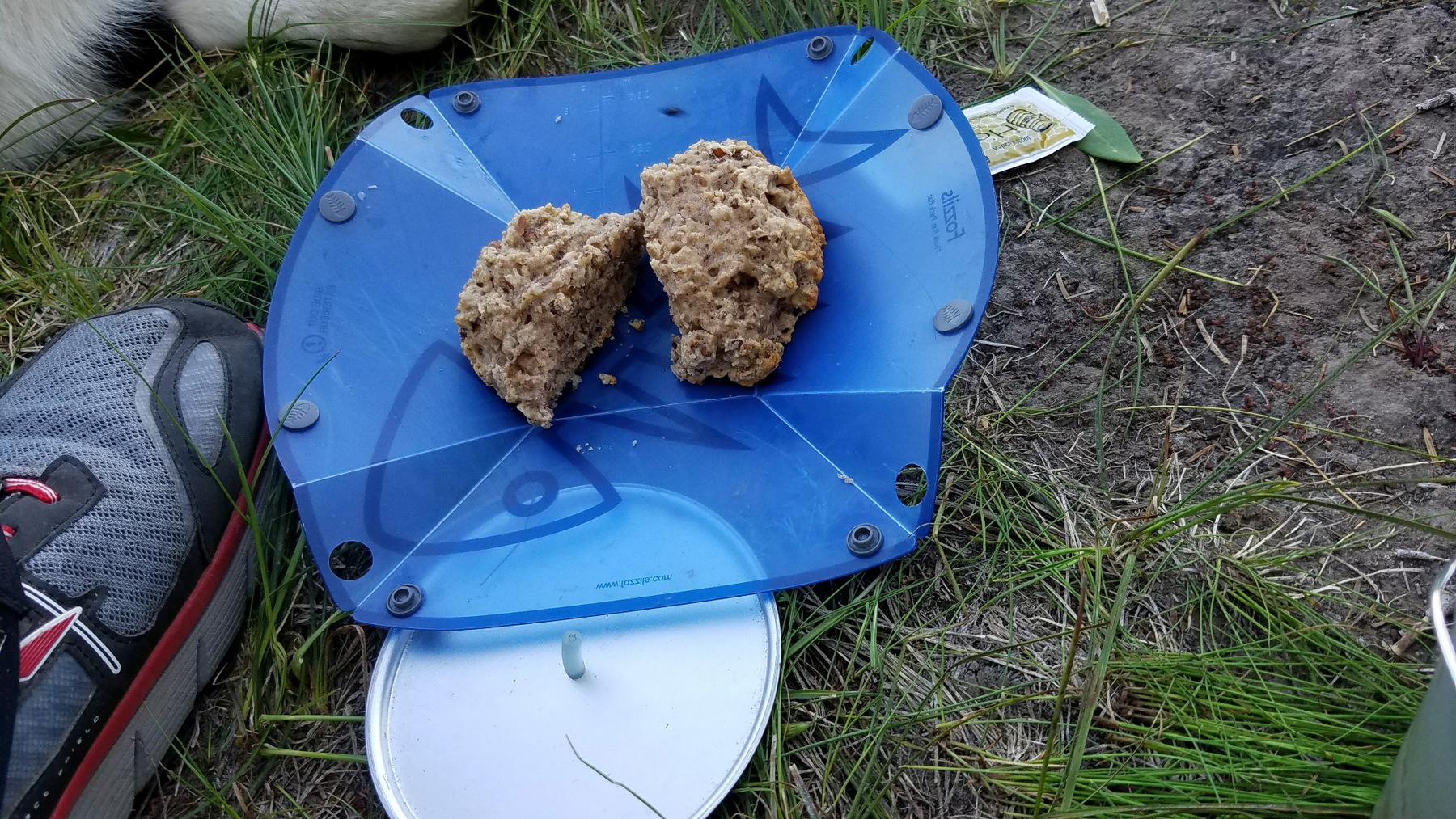  Cinnamon Pecan Scone - cooked on acholal stove.&nbsp; 