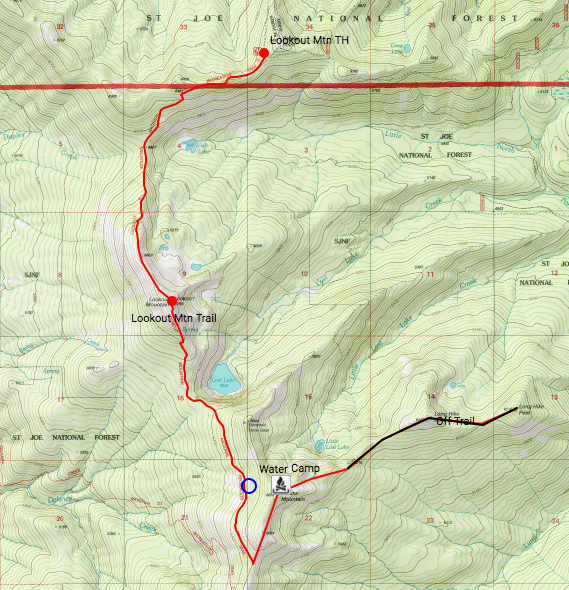 Planned Trip Route