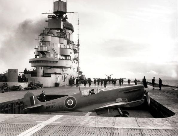 2014-11-16 14_56_31-World War II_Aircraft Carriers 20th March 1943 HMS 'Indomitable' on... News Phot.jpg