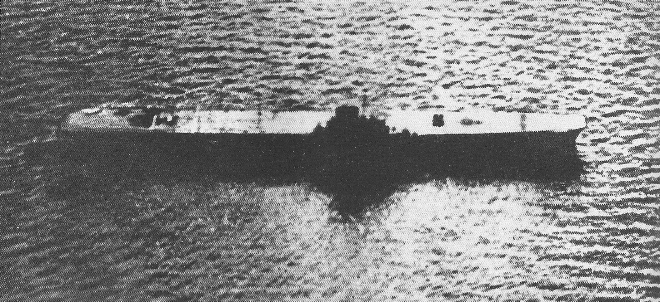 A close-up from a photo higher on this page of Taiho, between May 15-16, 1944, at Tawitawi, Borneo.