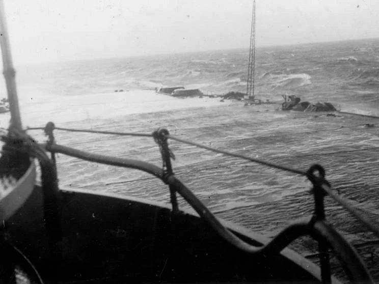 HMS FORMIDABLE rounds the Cape of Good Hope