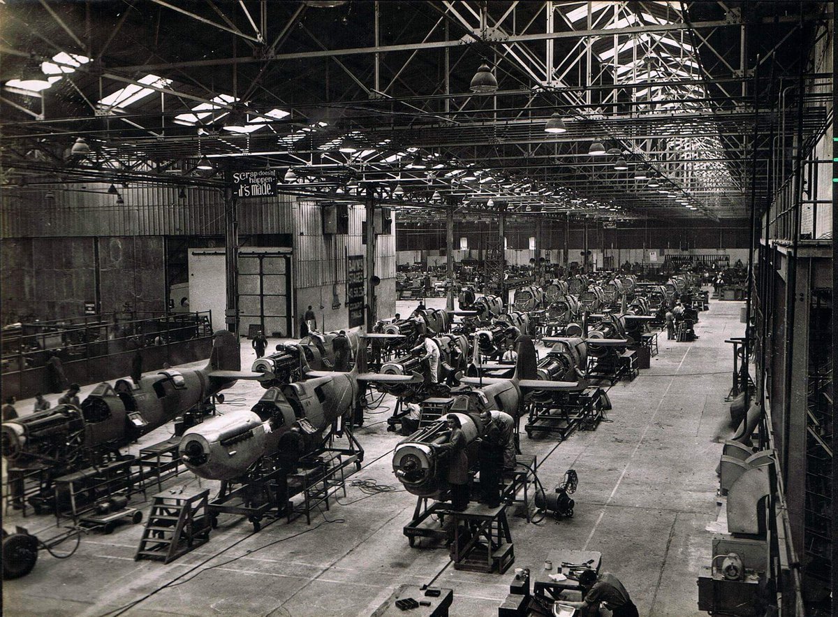 Cunliff-Owen Seafire production facility at Southampton.