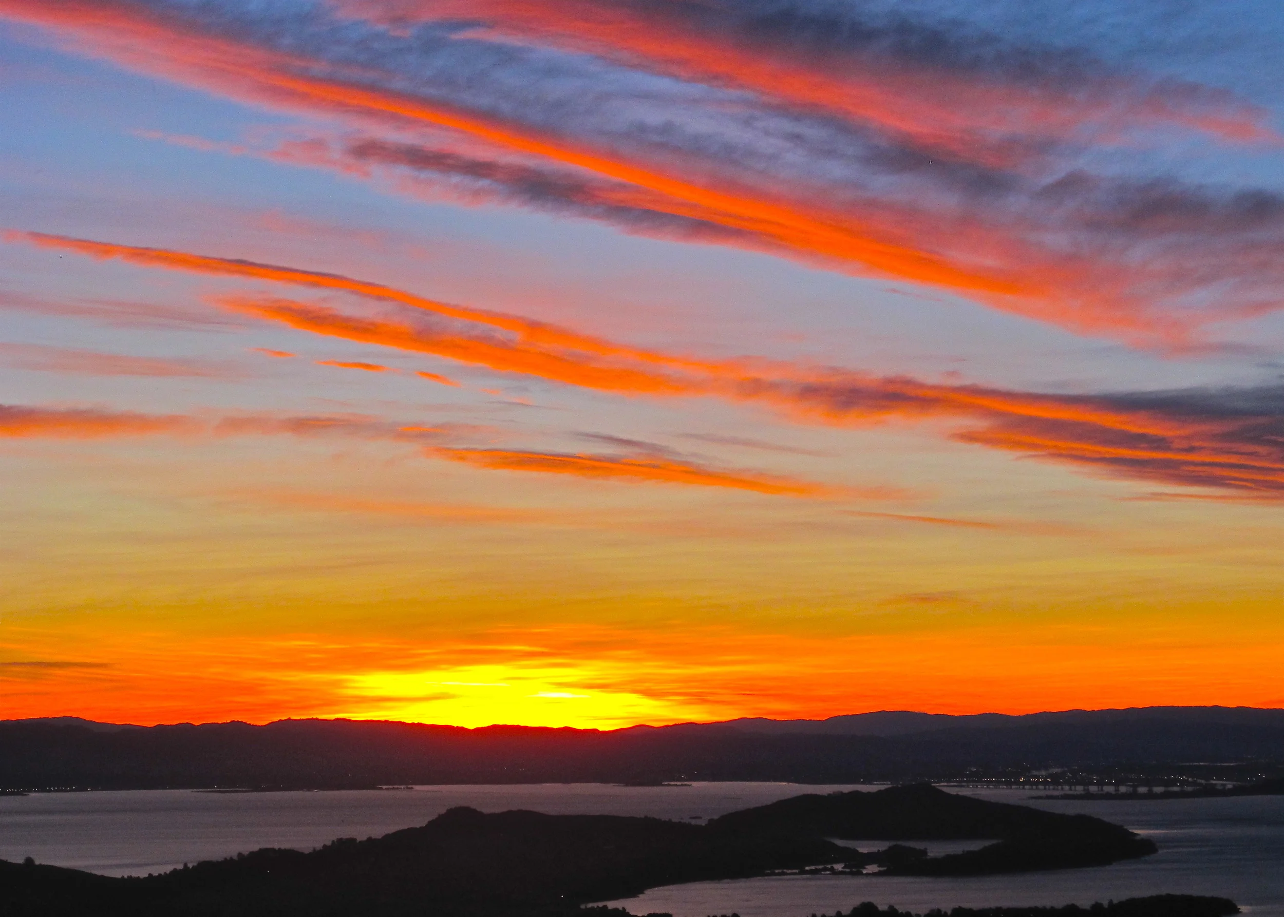 Dawn Striations