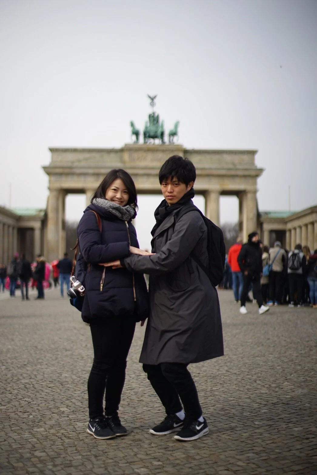 建物のマネしたり