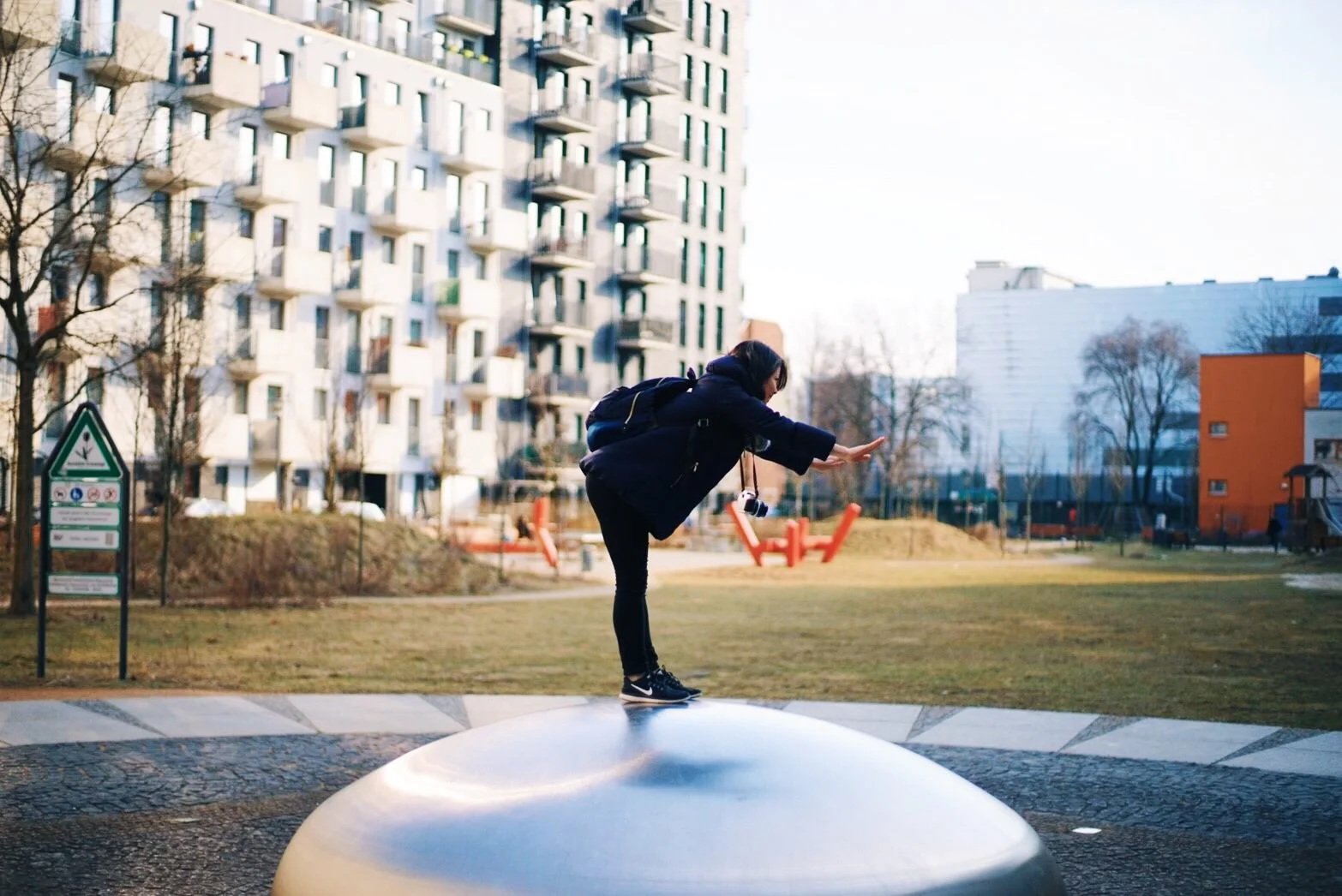 つい面白いポーズをしてみたり