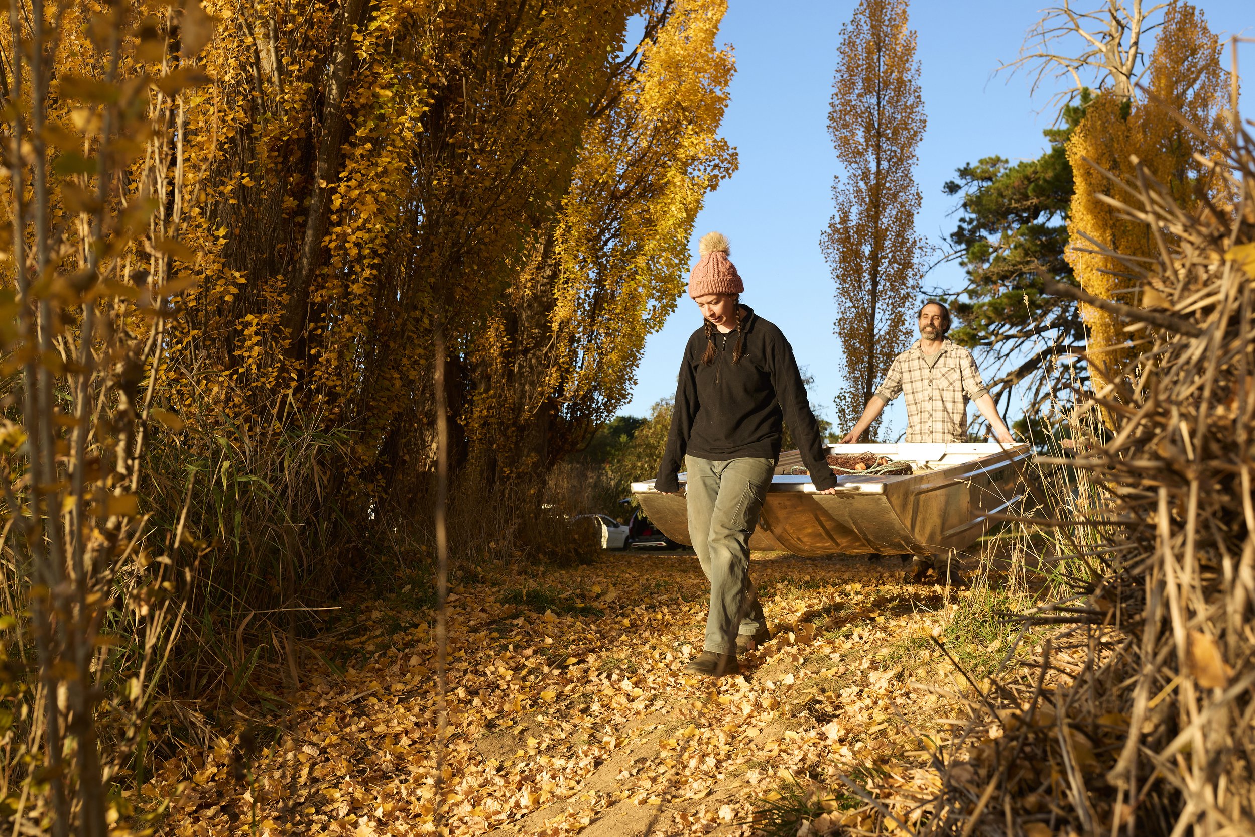  UNSW researchers working on the Platypus rewilding project. 