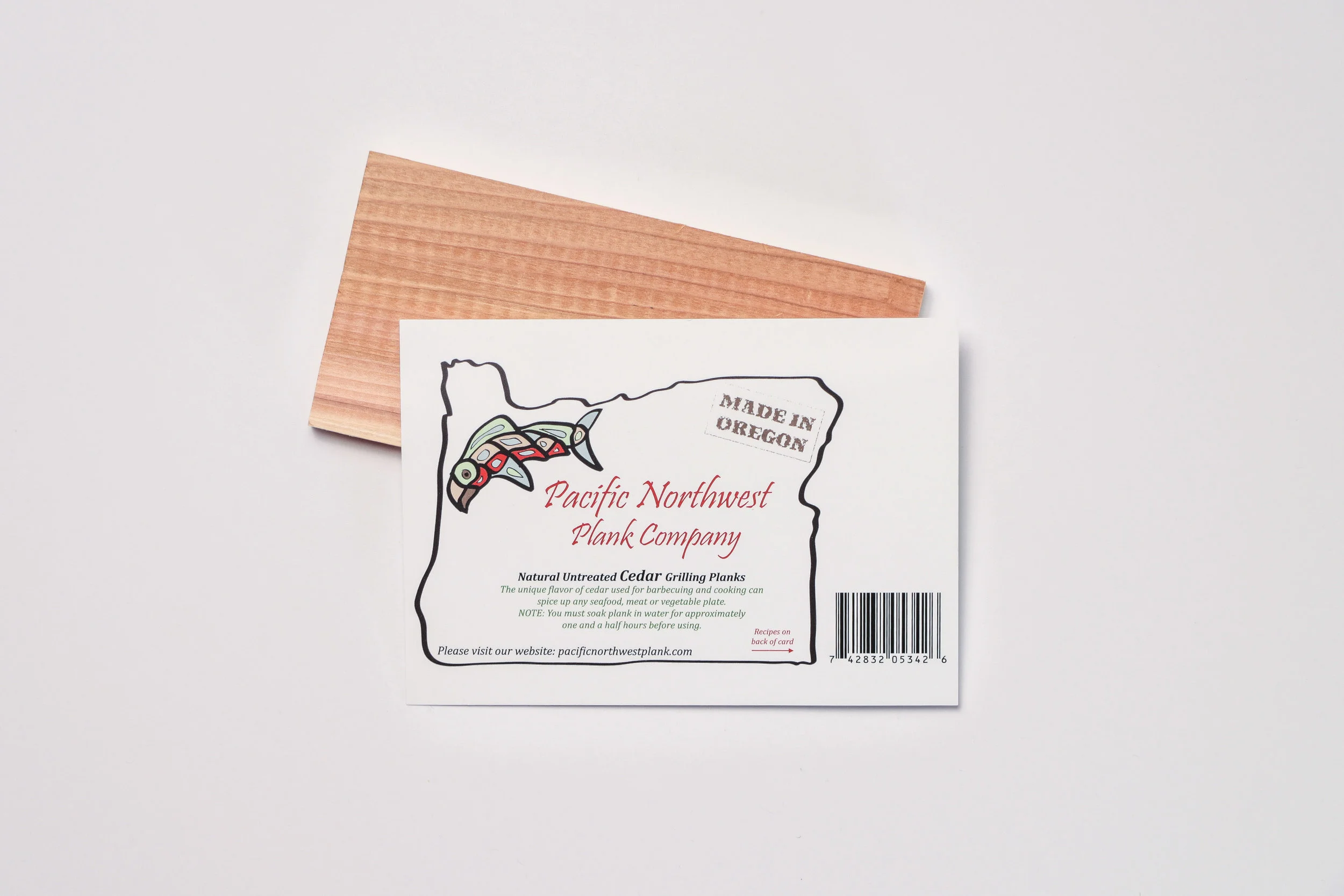 Western Red Cedar Premium Grilling Planks 3 1/2" x 7"
