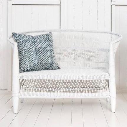 Malawi Sofa- White 1470mm (L) x 600mm (D) x 850mm (H) $320