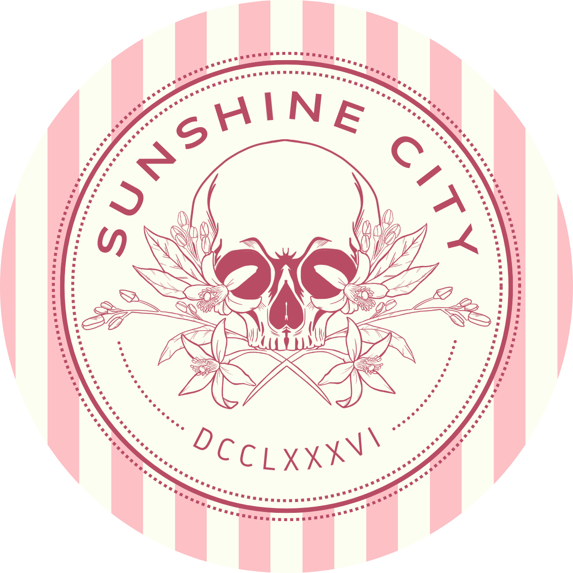 Sunshine City Skull & Blossoms_Stripes-2.png