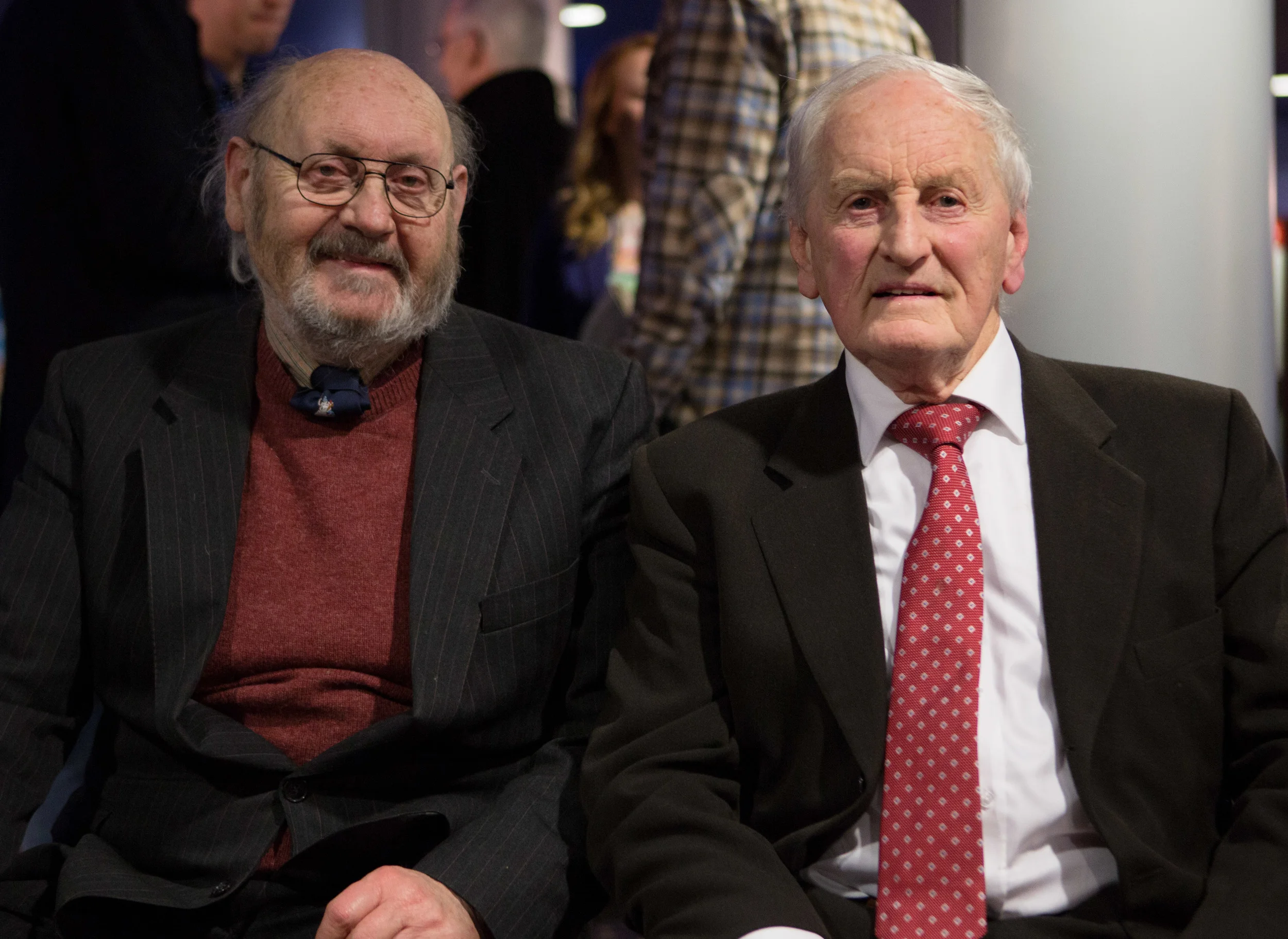 Cousins Chris and Frank Shouldice (sons of Irish Volunteers Jack and Frank)