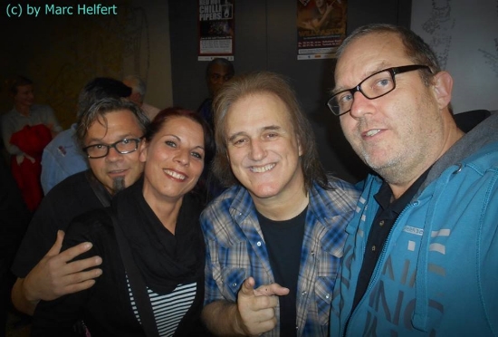 With Marc Helfert & friends. Photo courtesy of Marc Helfert.