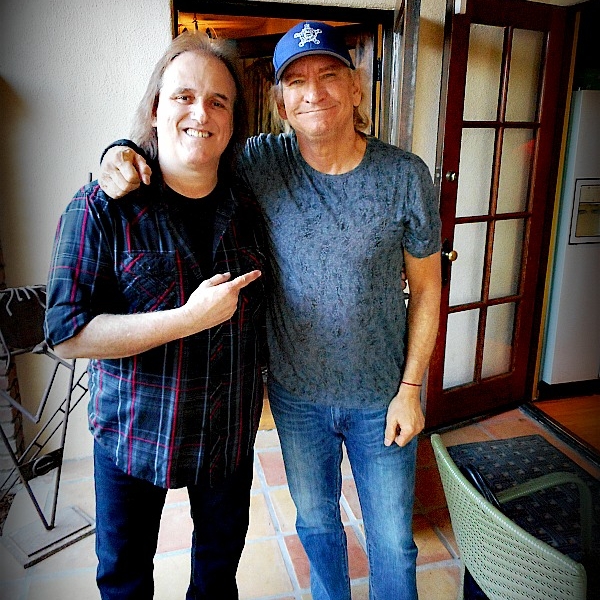  Recording with Joe Walsh 