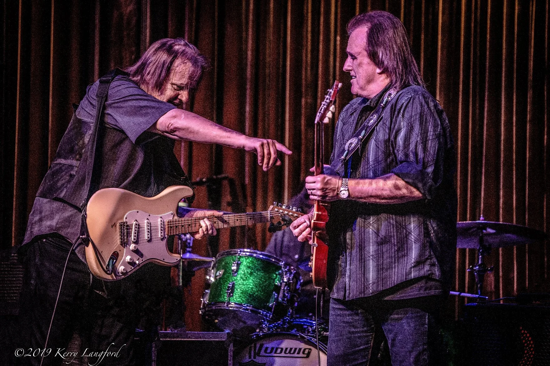 Jammin' with my Bluesbreaker brother, Walter Trout!