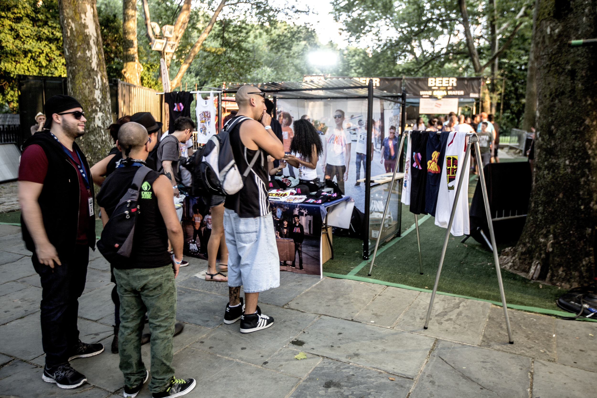 Merch Booth