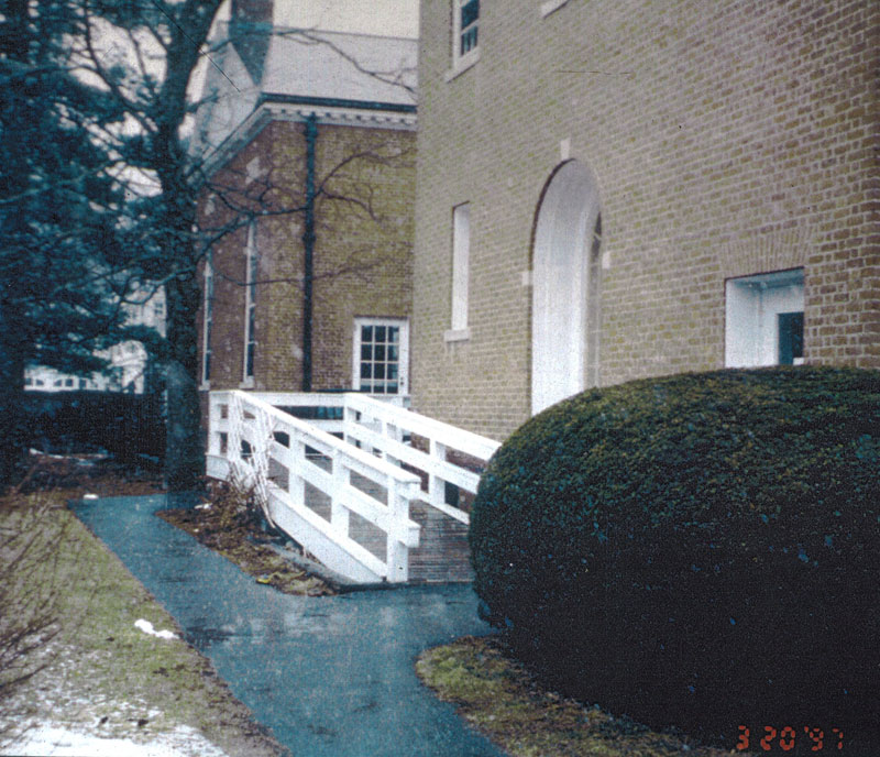 Condition prior to renovations