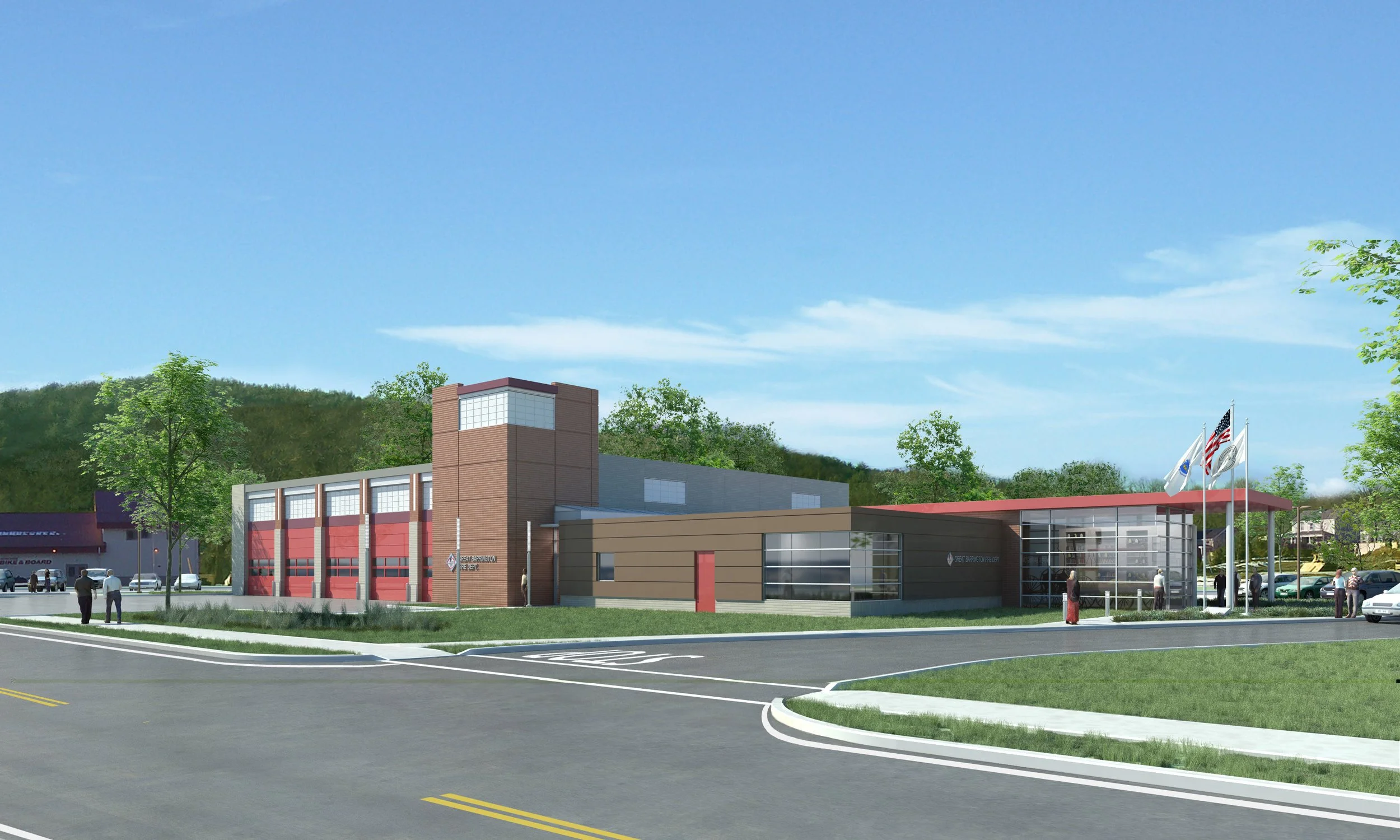 Great Barrington Fire Station Great Barrington, MA — Clark + Green