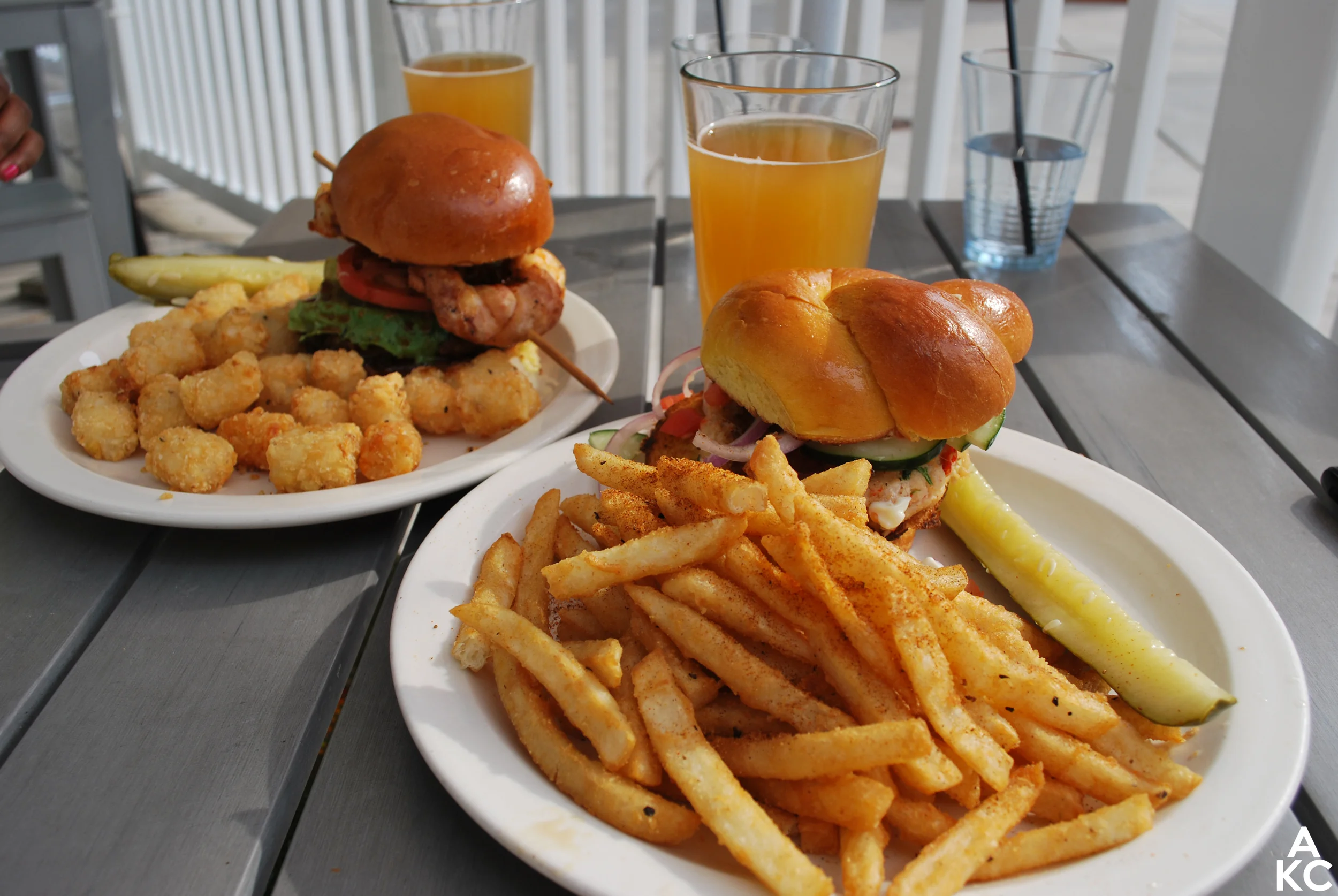 Seafood Burgers