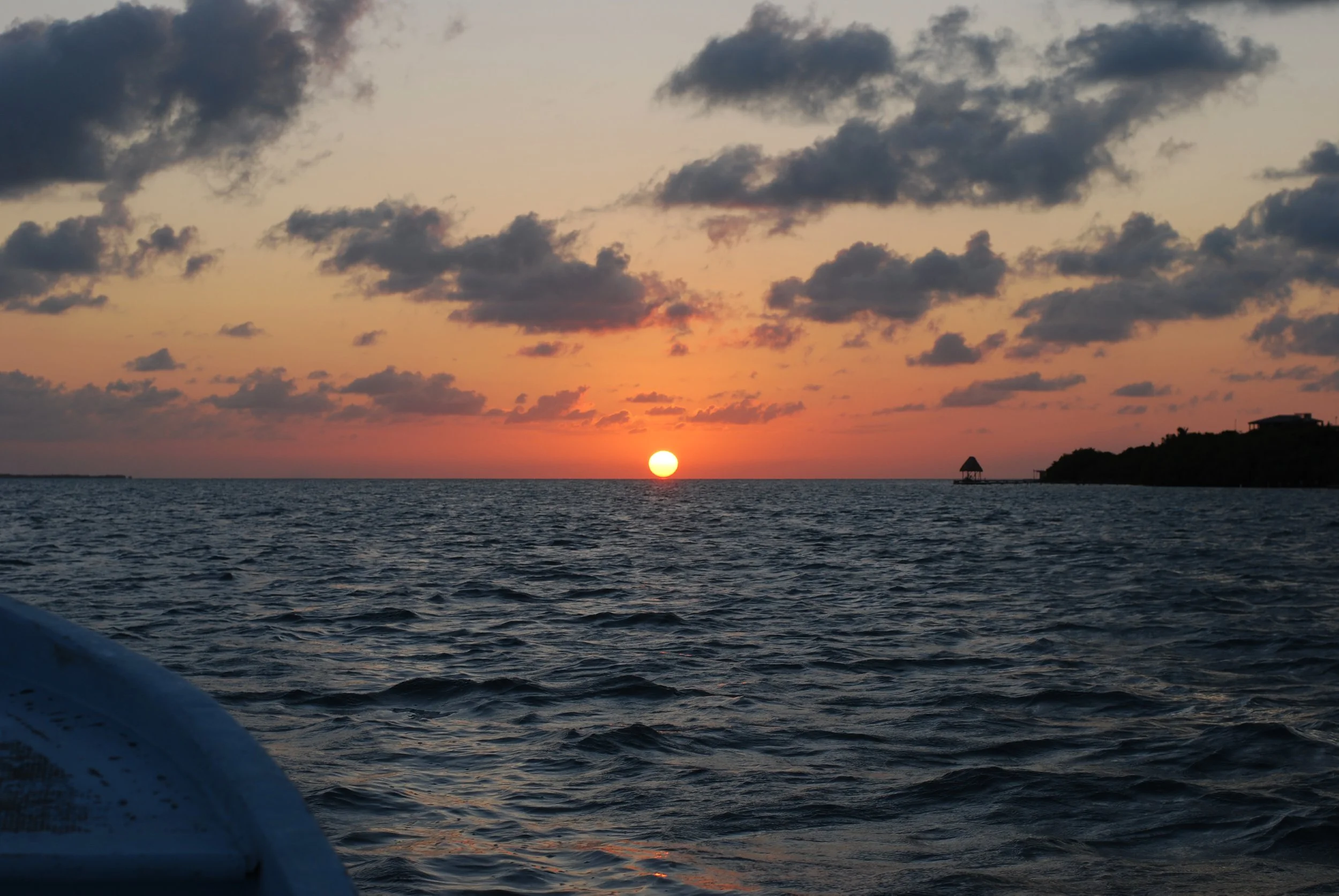 Exhale. Caye Caulker, Belize
