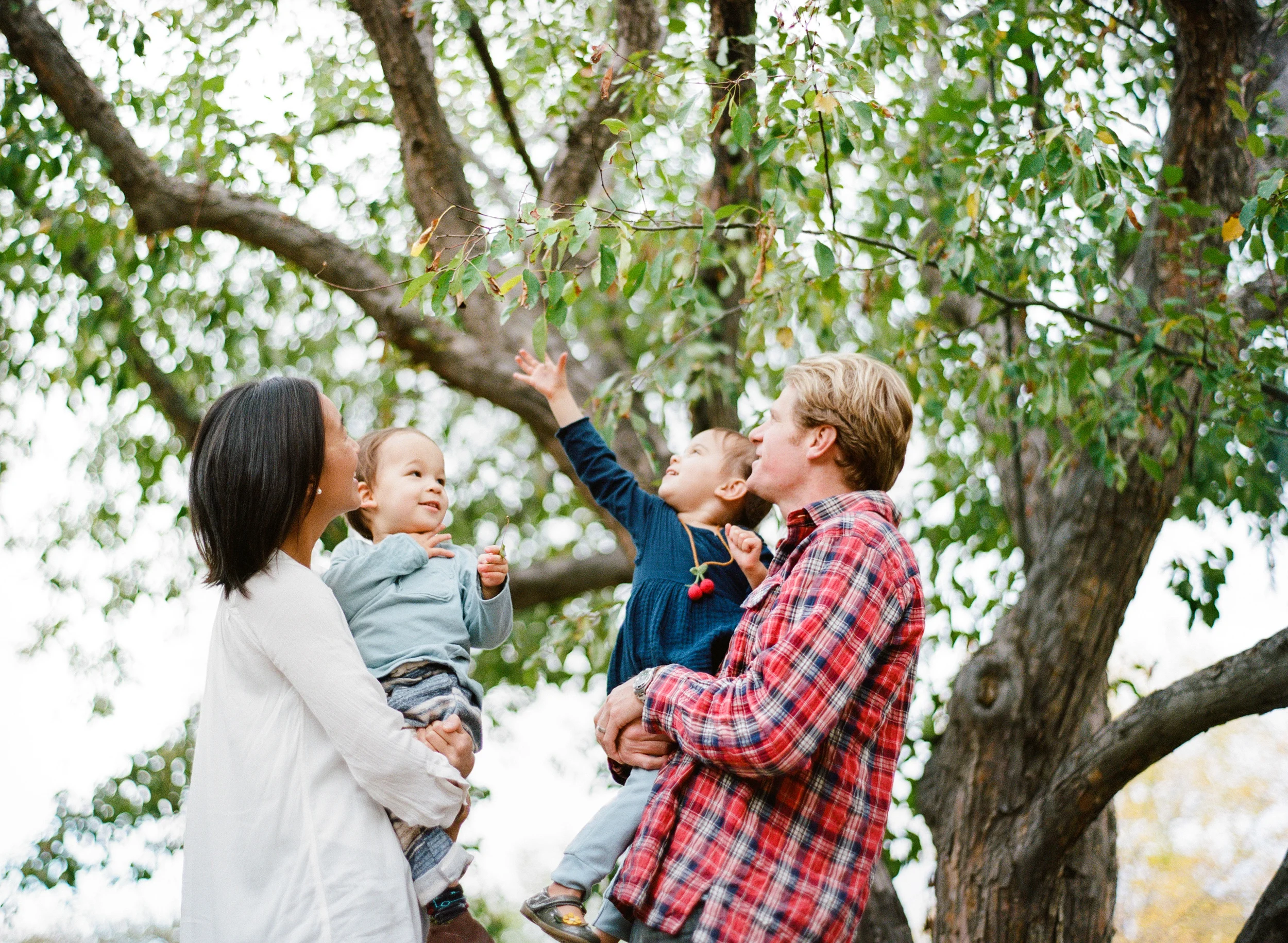 Founders, Sarah and JP, with their kids. (Photo Credit: Yan Palmer)
