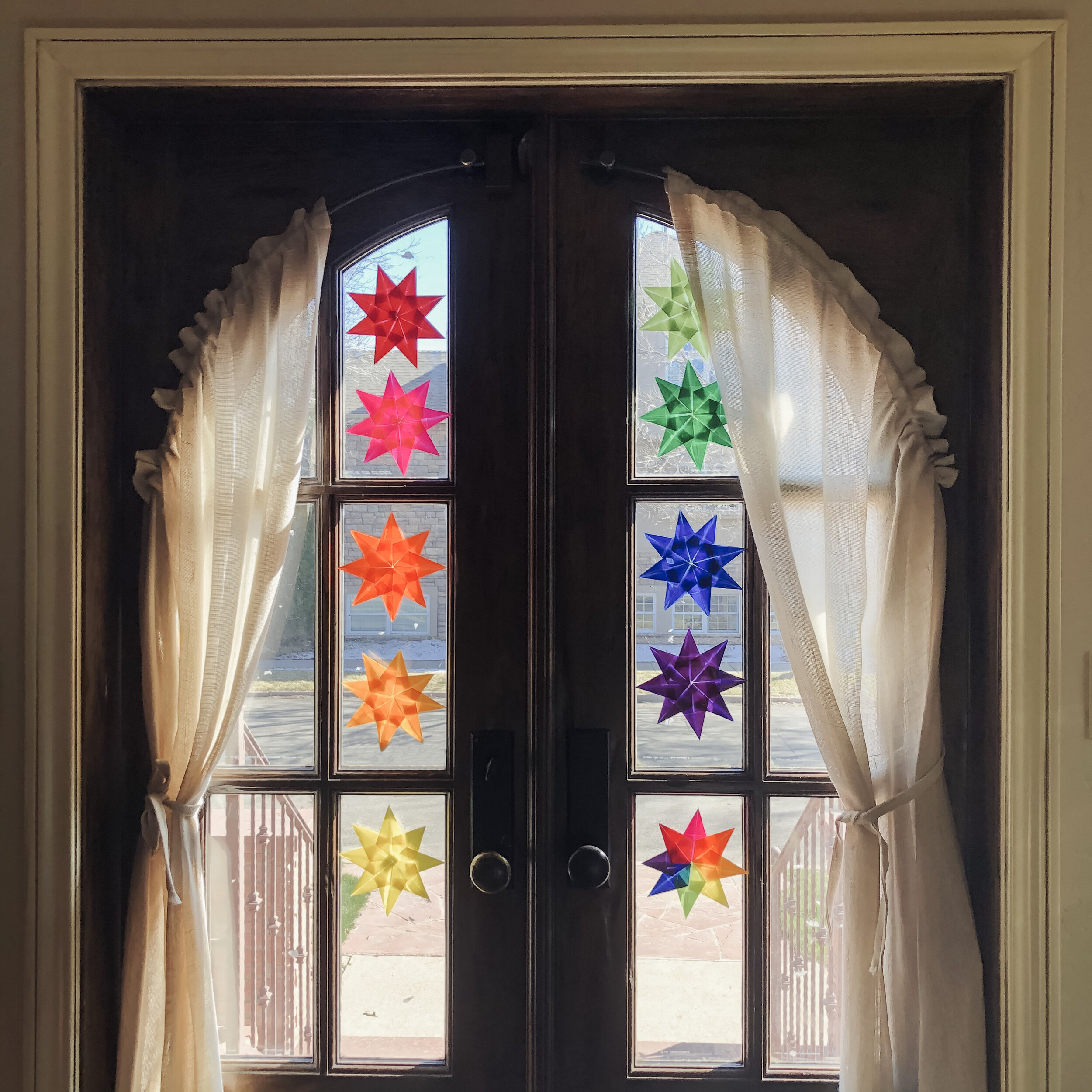 Waldorf Window Stars Kite Paper