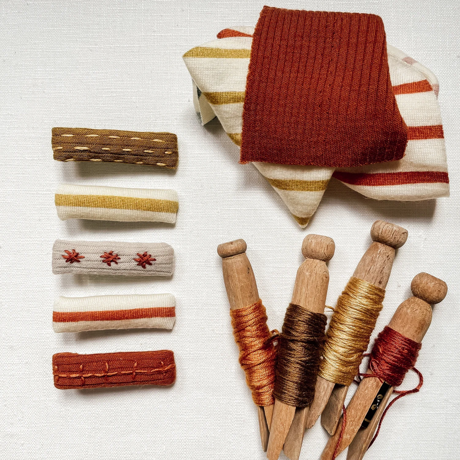 DIY scrap hair clips - a handcraft tutorial — Chasing Windmills