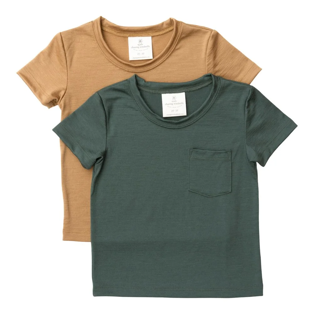 Nature Baby Merino Essential Tee - Coco main image 0