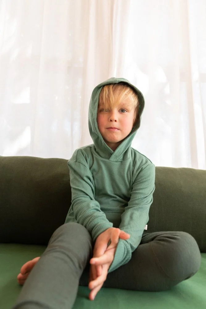 The All-Season Hoodie (Rib Solid) — Chasing Windmills