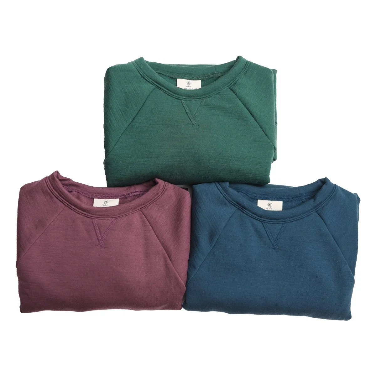 Chasing Windmills merino wool fleece sweatshirt raglan women-002.JPG