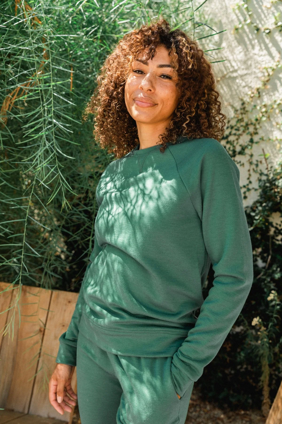 Chasing Windmills merino wool fleece sweatshirt raglan women-003.JPG