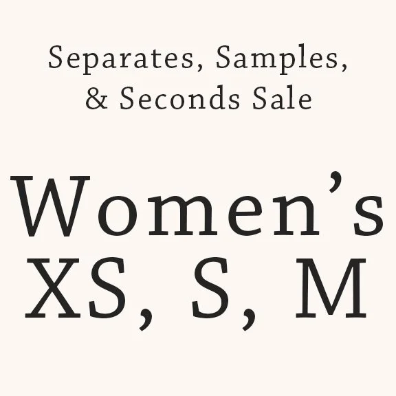 Imperfect & Samples_women's XS S M.jpg